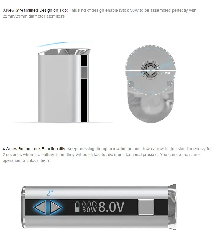Eleaf iStick 30W Mod