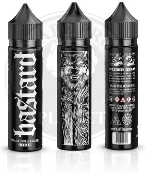 LYCAN Vanilla Caramel Tobacc By Bastard, 60ml, 3mg