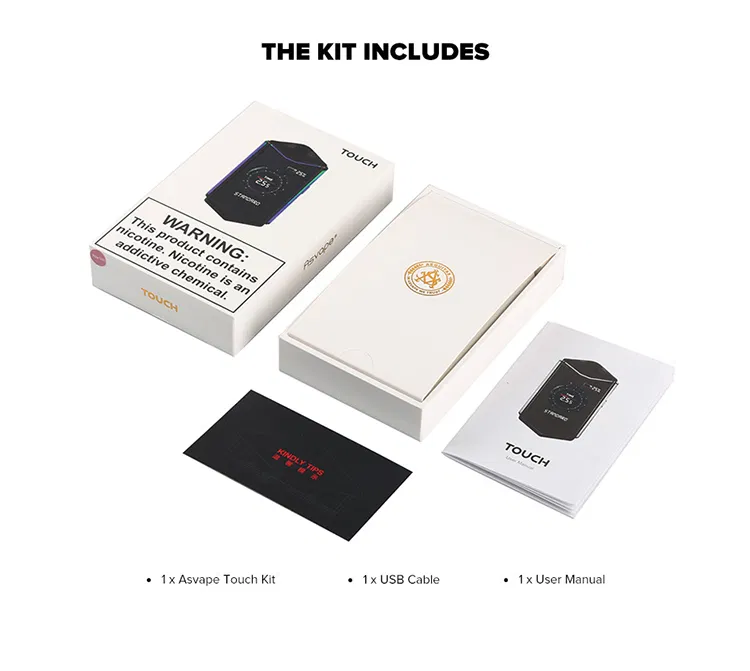 Asvape Touch Pod Starter Kit Asvape Touch Pod Starter Kit