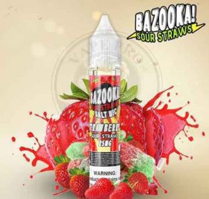 Strawberry Salt Nic by Bazooka
