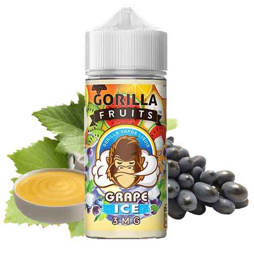 Grape Gorilla Custard Fruits